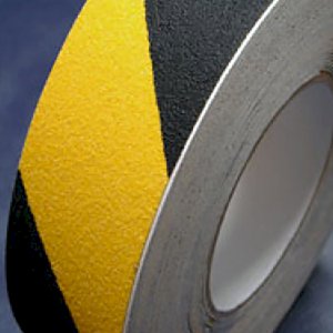 Black & Yellow Antislip Tape Self Adhesive Safety Hazard Warning Tape