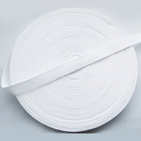  Bleached Pure White Cotton Tie Tape