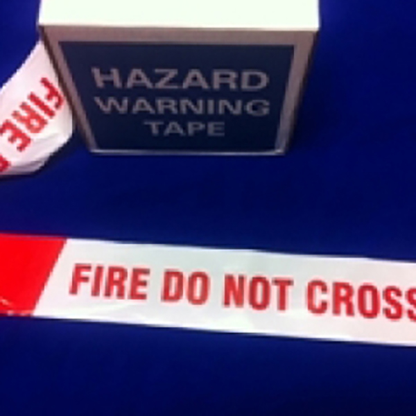 Fire Do Not Cross Barrier Tape