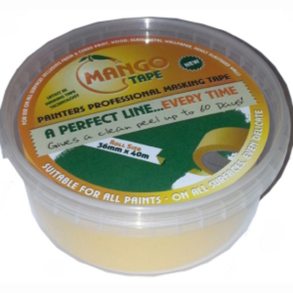 Perfect Line Every Time Mango Tape® Painters Masking Tape 